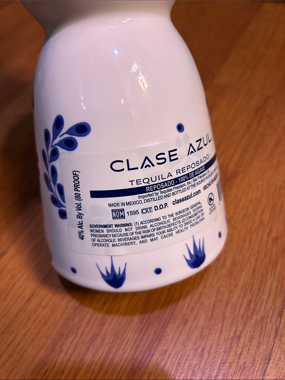 Claze Azul empty bottle - Picture 4 of 5